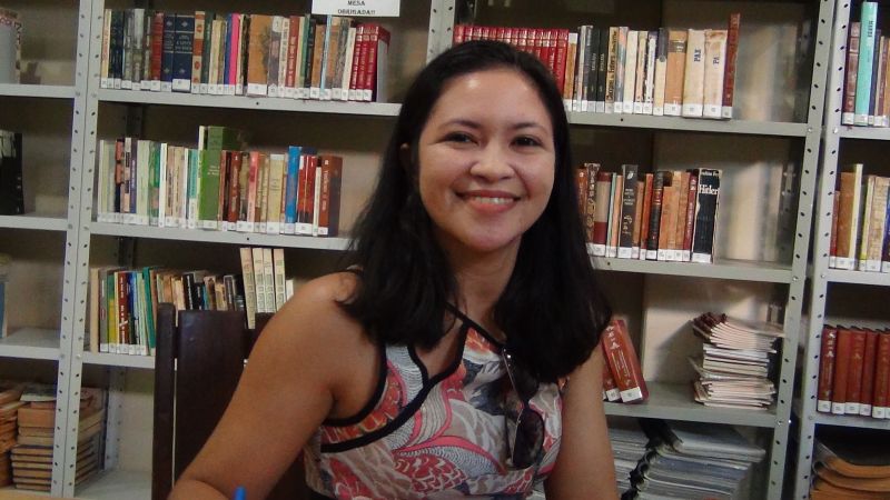 Clara Corrêa Marinho - Mestranda de Língua Portuguesa na UFOPA